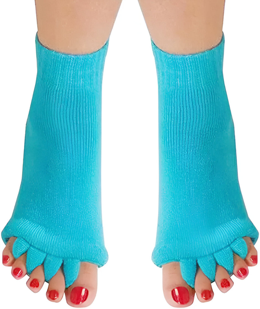 Corrective Toe Spacer Socks | Super Soft Foot Pain Relief & Bunion Corrector