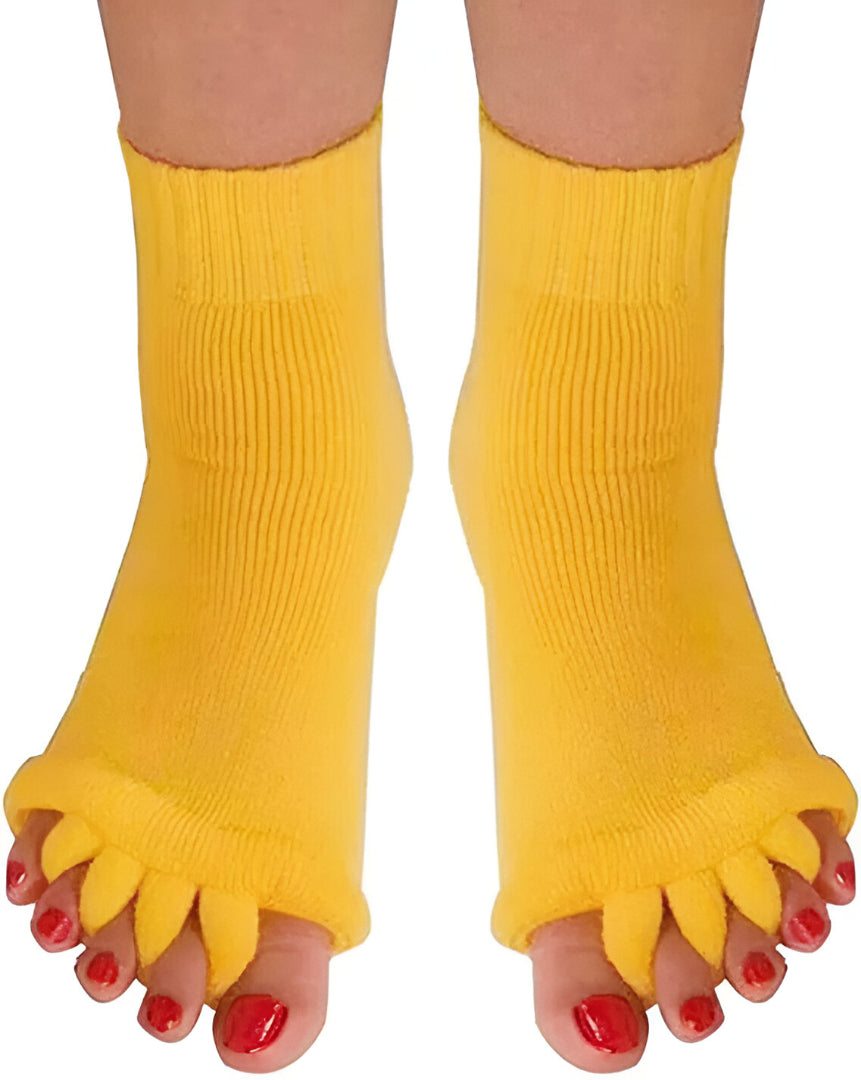 Corrective Toe Spacer Socks | Super Soft Foot Pain Relief & Bunion Corrector