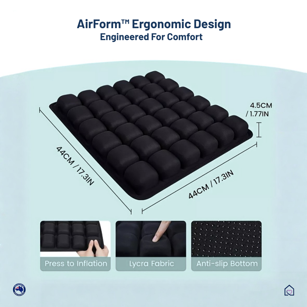 AirForm™ | Inflatable Travel Cushion
