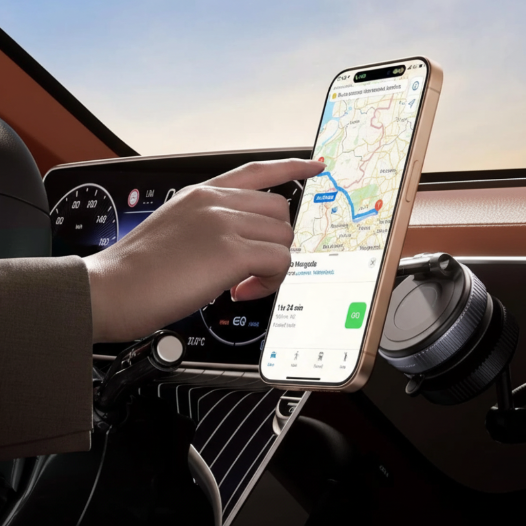 MagHold™ Car Mount | Magnetic Phone Holder for Dashboard, Windscreen & Desk