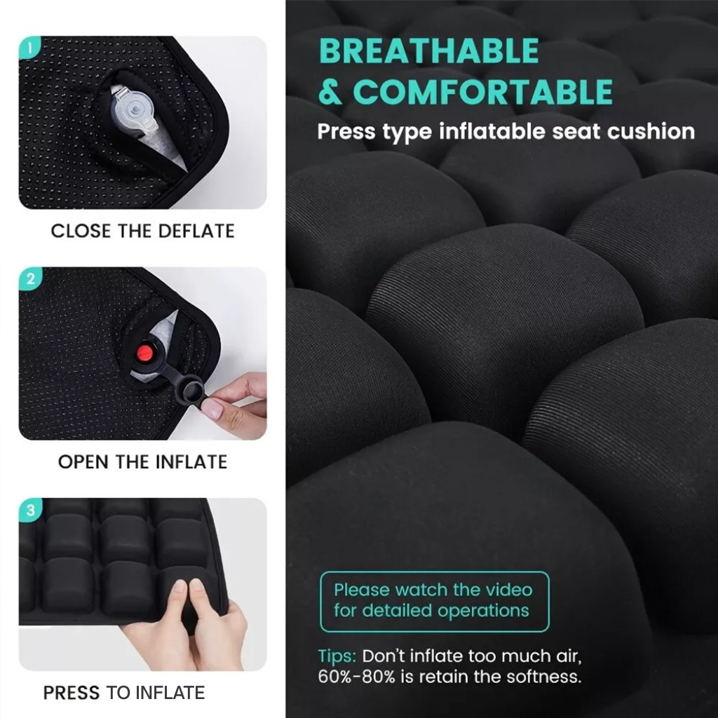 Heartly Living Inflatable Travel Cushion