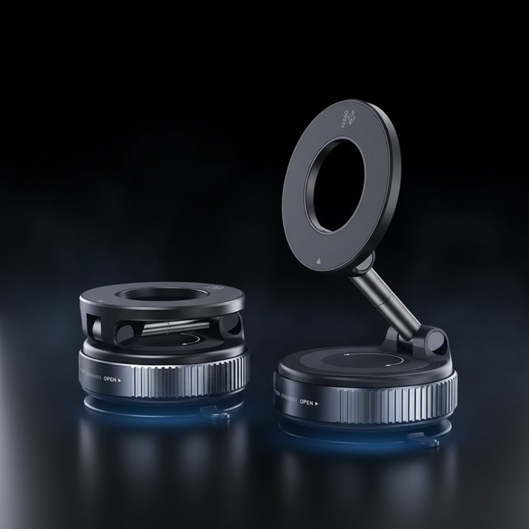 MagHold™ Car Mount | Magnetic Phone Holder for Dashboard, Windscreen & Desk