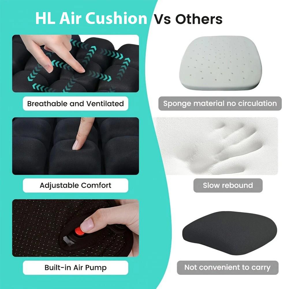 Heartly Living Inflatable Travel Cushion