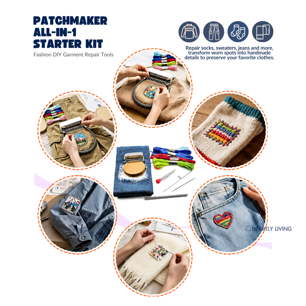PatchMaker, Visible Mending & Darning Loom