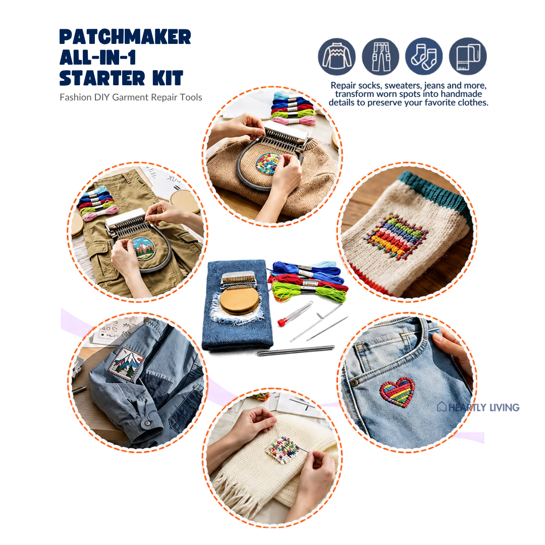 PatchMaker, Visible Mending & Darning Loom