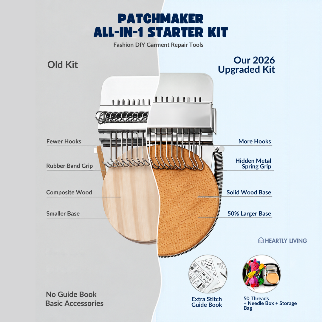 PatchMaker, Visible Mending & Darning Loom