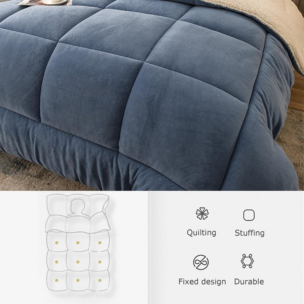 Heartly Living Premium Cloud Sherpa Doona, EOFY Sale