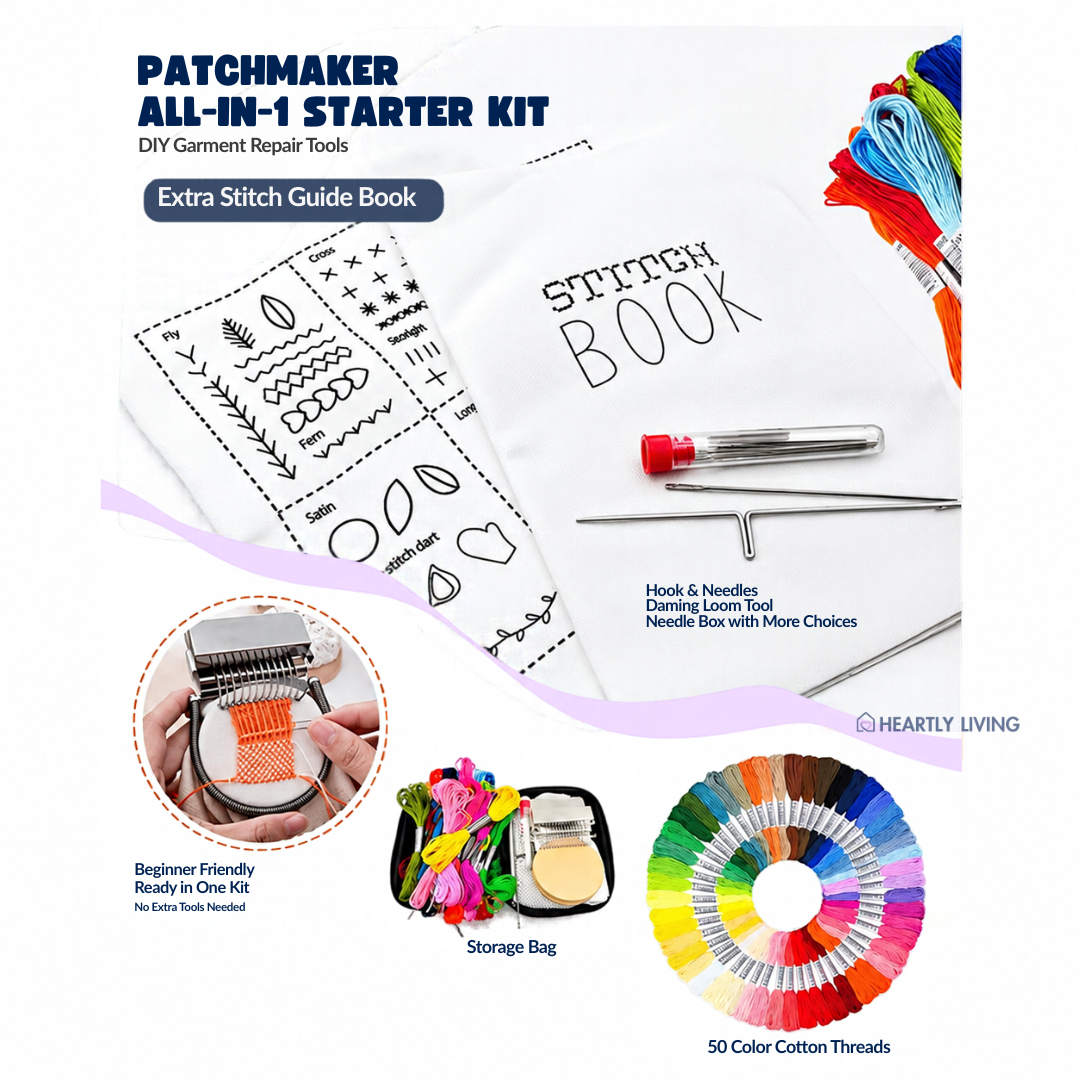 PatchMaker, Visible Mending & Darning Loom
