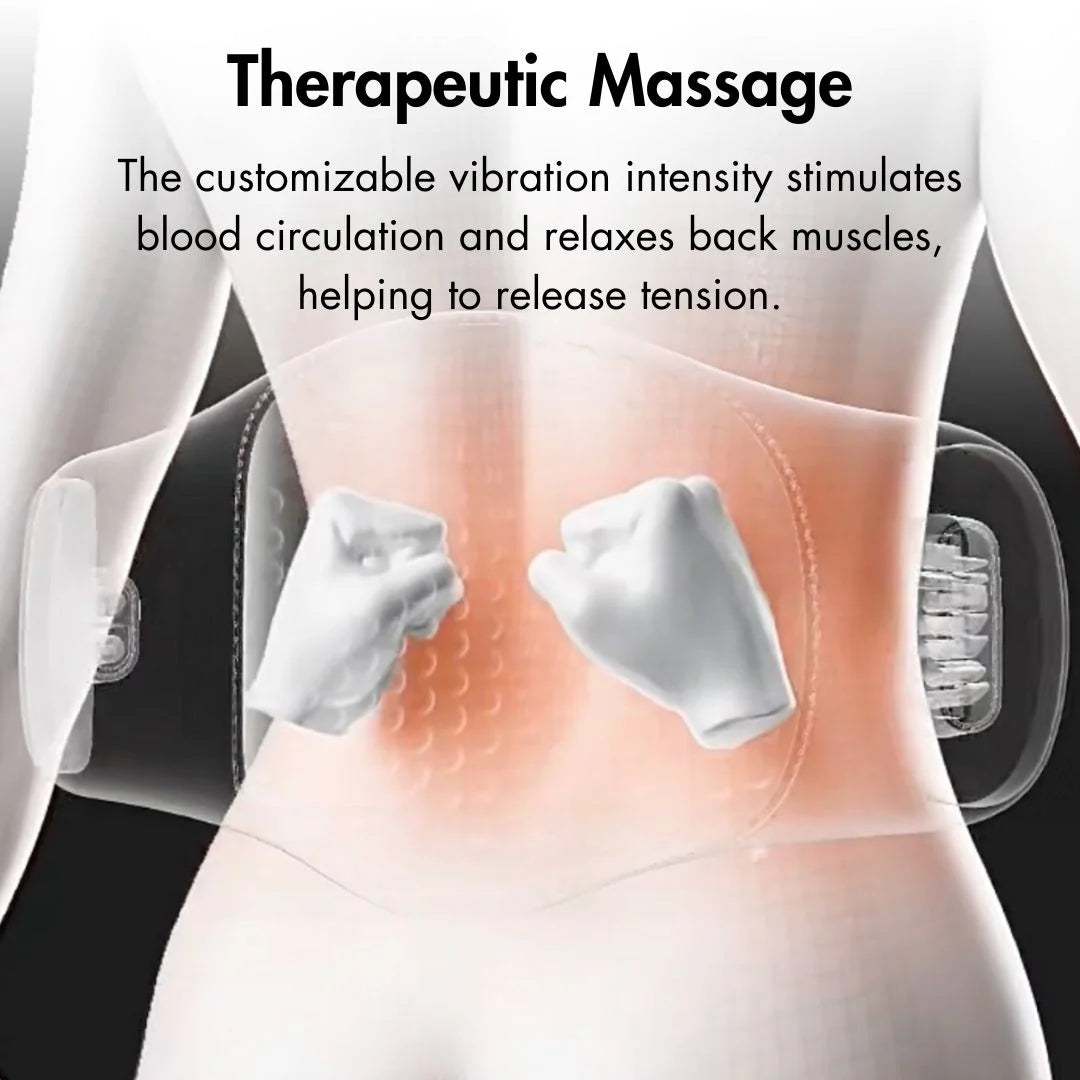 SootheBack, 3-in-1 Lumbar Massage Pillow