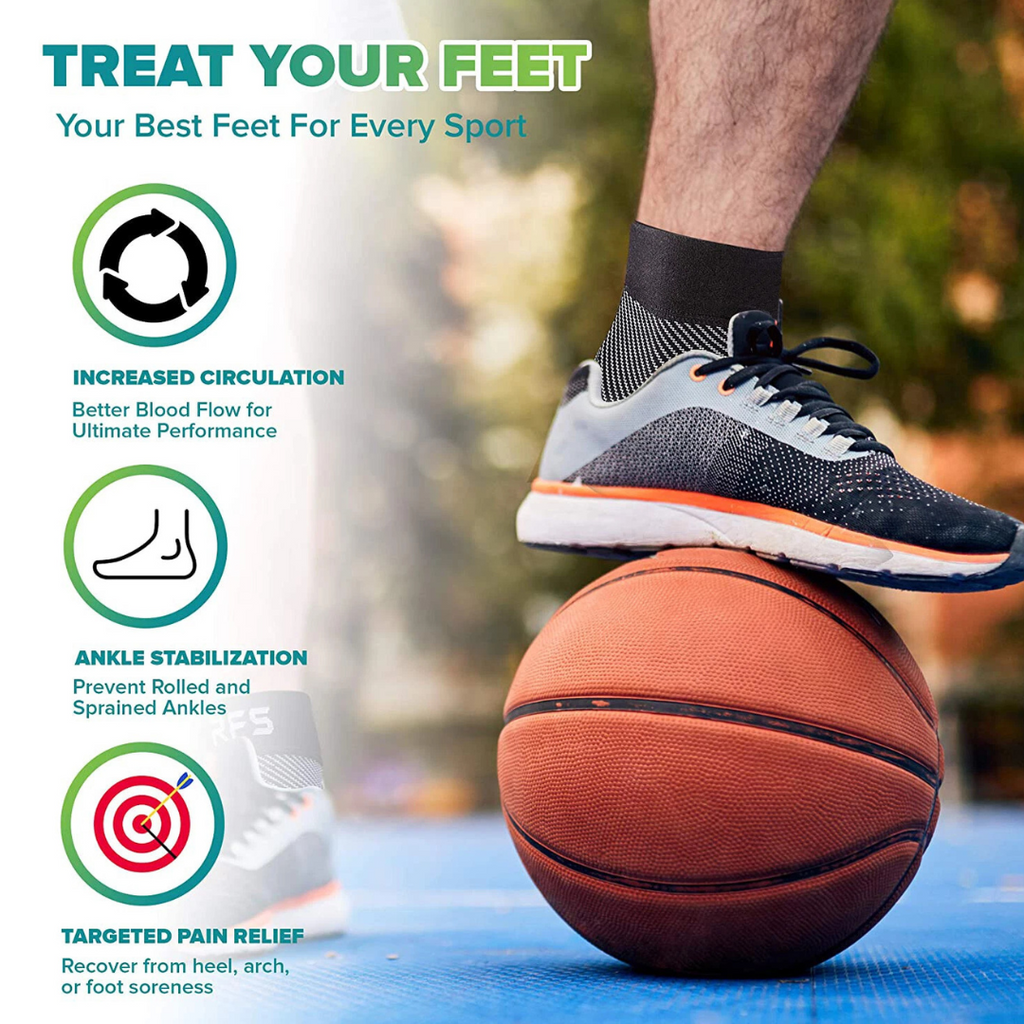 Foot & Ankle Sleeve Compression Socks