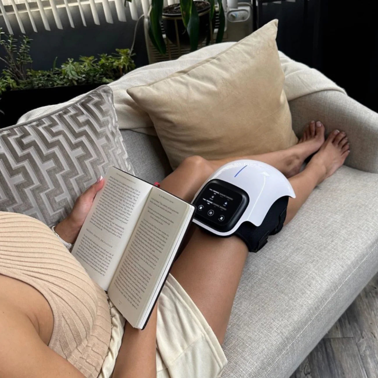 Heartly Living Red Light Therapy Knee Massager