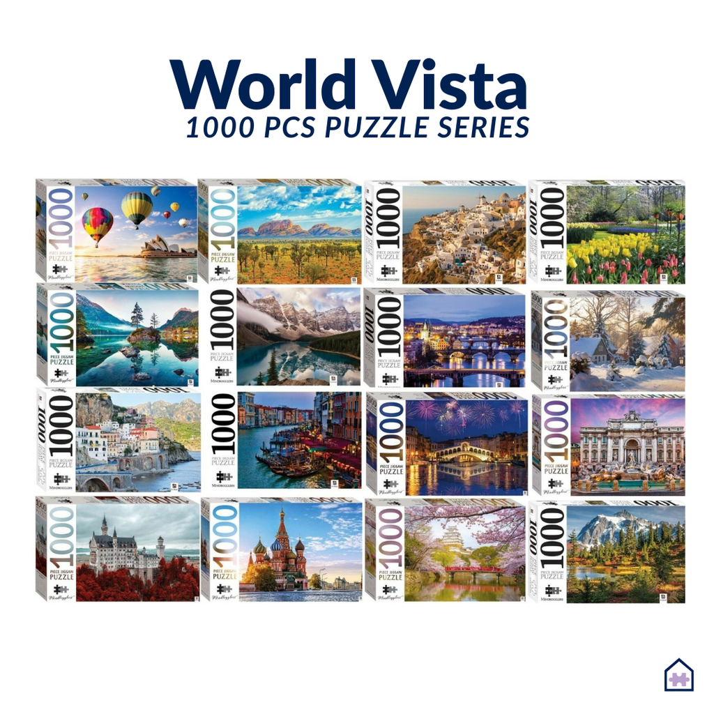 1000 Pieces Jigsaw Puzzle: The World Vista Series