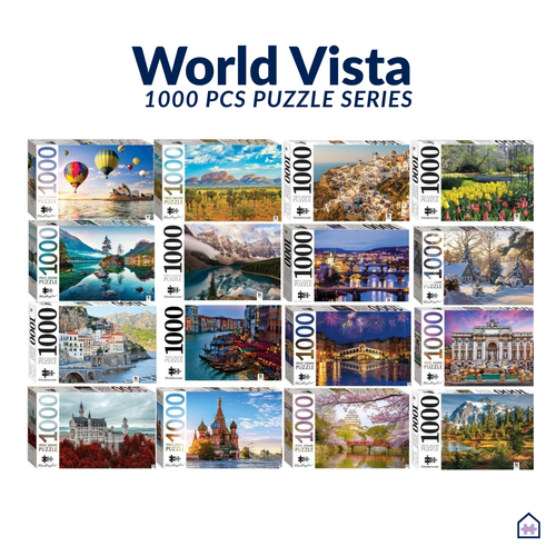 1000 Pieces Jigsaw Puzzle: The World Vista Series