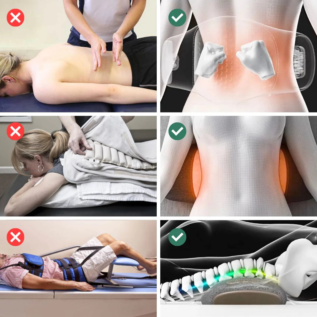 SootheBack, 3-in-1 Lumbar Massage Pillow