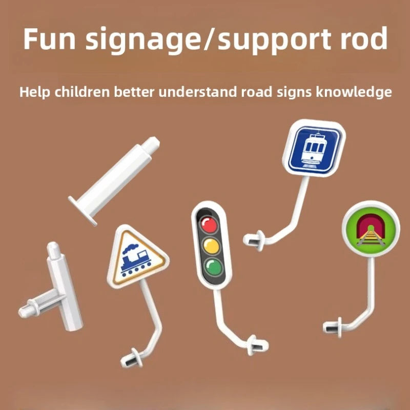 ClickRail | Magnetic Track Builder Train Set