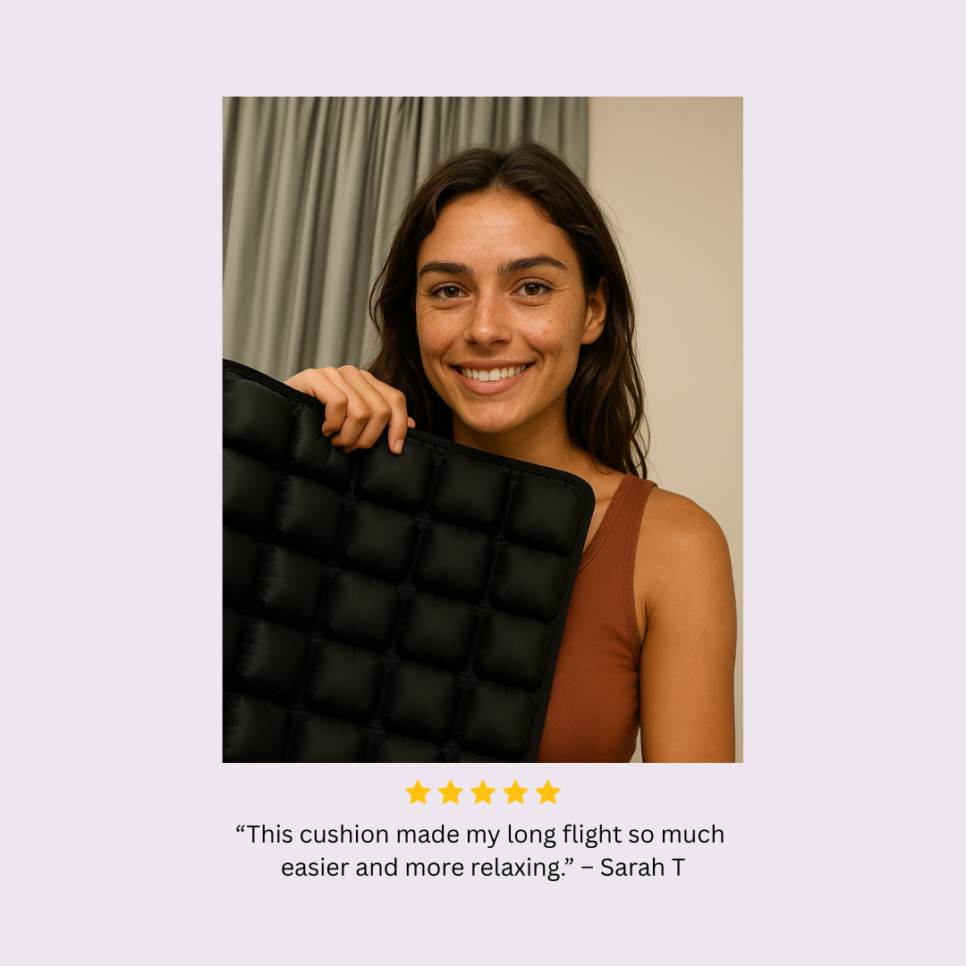Heartly Living Inflatable Travel Cushion