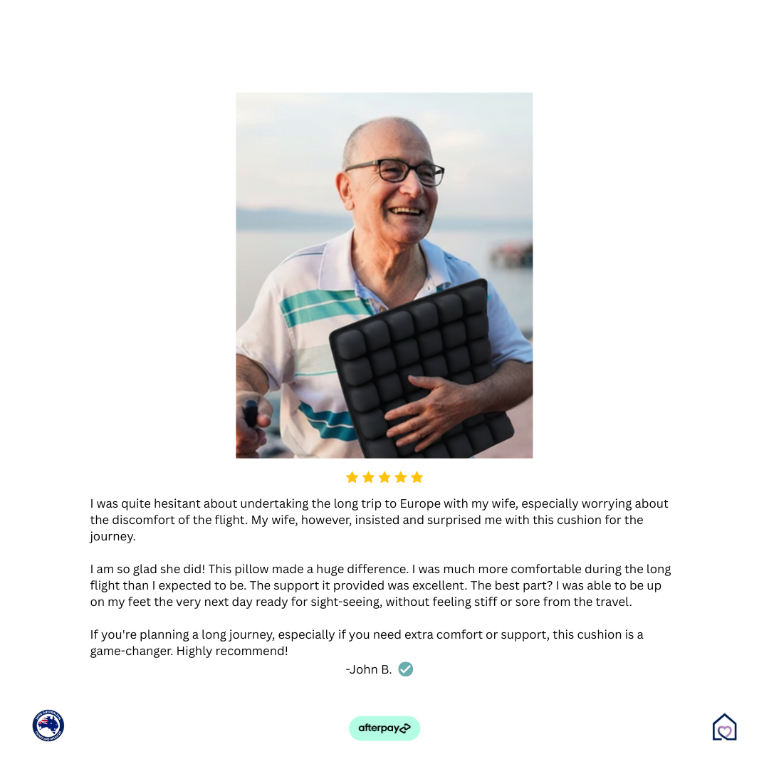 AirForm™ | Inflatable Travel Cushion