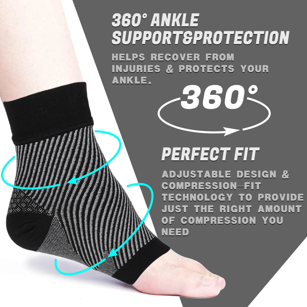 Foot & Ankle Sleeve Compression Socks