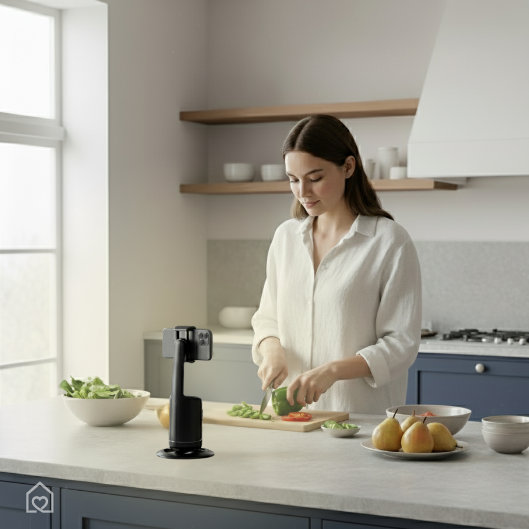 SmartAuto 360™, AI-powered Smart Camera Mount & Selfie Robot